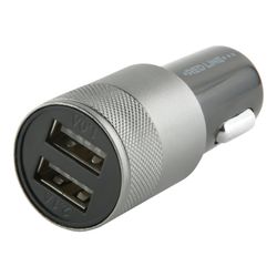 RED LINE / Car charger C20, 2 USB ports, output current 2.1 A, black