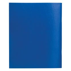STAFF / Notebook bumvinyl, A4, 80 l., Bracket, offset No. 1, cage, BLUE / 10 pcs.