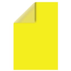 Cardboard A4 colored TINTED, 50 sheets, YELLOW, in the film, 220g/m2, BRAUBERG, 210x297 mm