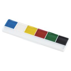 Paint watercolor ONLANDIA "JOLLY BEE" honey, 6 colors, CLASSIC, cardboard