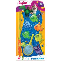 Играем вместе / Let's play together / Game set "Booba. Fishing"