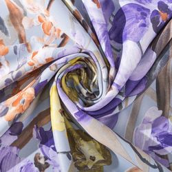 Этель / Curtain curtain "Watercolor" color violet, 145 * 265 cm, pl. 210 g / m2, 100 p / e