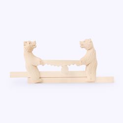 Богородская игрушка / Wooden souvenir "Sawers"