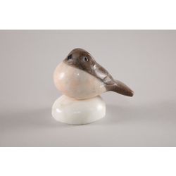 Souvenir "Bullfinch mosaic", handmade stone carving