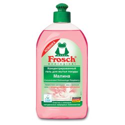 Dishwashing 500 ml FROSCH "Malina" (Germany), gel, concentrate, IVF, push-pool