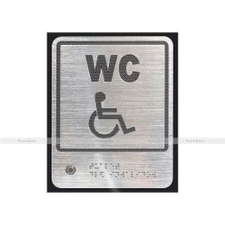 Audible sign-pictogram polystyrene 200 x 160 x 25mm