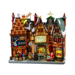 Facade 'Lane' Wintergarten ', polystone, illumination, 28x31x11 cm, LEMAX