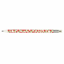 Portaminas, pinza 2 mm, BRUNO VISCONTI "FunGraphix", "Fresas", sacapuntas,