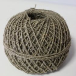 Natural fiber twine