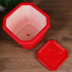 Керамика ручной работы / Flowerpot "Square" 25 l