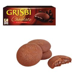GRISBI / Cookies "Chocolate" with chocolate cream filling, Italy, 150 g