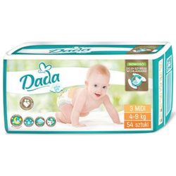 DADA / Baby diapers Extra Soft (MIDI) (pack of 54 pcs.) 4-9 kg, No. 3