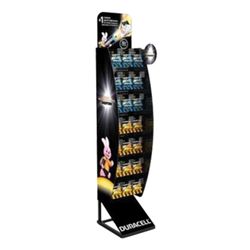 Stand for product outdoor DURACELL, 3x7 hooks
