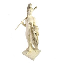 Ремеко / Decorative figure "Jason" (ivory) L13W13H43