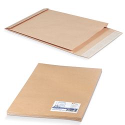 Envelope-C4 bulk packages (229х324х40 mm) up to 250 sheets, Kraft paper, tear strip, SET of 25 PCs.
