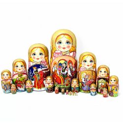Фабрика Матрешек / Factory Matryoshka / Matryoshka Tsar Saltan, 20 m 35 cm