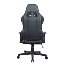 Computer chair BRABIX "GT Carbon GM-115", two pillows, eco-leather, black