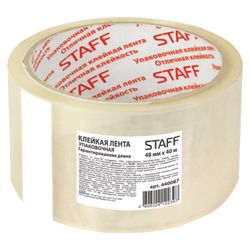 STAFF / Transparent packaging adhesive tape 48 mm x 40 m, thickness 40 microns