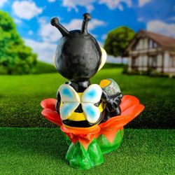 Хорошие сувениры / Figured planter "Bee on a flower" 53x48 cm