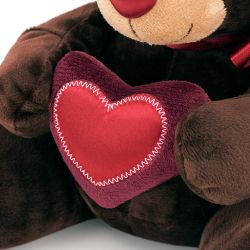 ORANGE TOYS / Peluche Choco Bear con cuore 20 cm