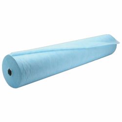 HEXA / Disposable roll sheets with perforation 250 pcs., 70x80 cm, laminated spunbond 40 g / m2, blue