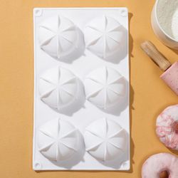 Доляна / Doliana / "Whirlwind" dish for mousse desserts and pastries, 29.8 x 17.5 x 2.5 cm, 6 drawers