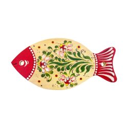 Беломорские узоры / Board kitchen wooden "Onega painting" 28 cm