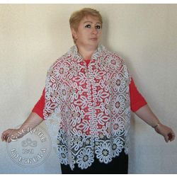 Елецкие кружева / Yelets lace / Women's lace scarf