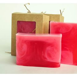 Milotto / Soap "Raspberry-Apricot" bar 0.9 kg