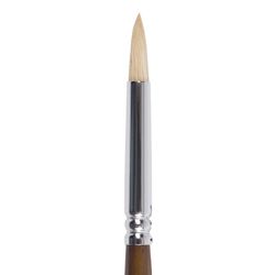 Brush art is a professional ART BRAUBERG CLASSIC, bristle, round, No. 4, long handle
