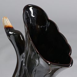 Керамика ручной работы / Vaso de chão "Swan"