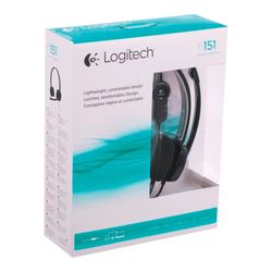 LOGITECH / Headphones with microphone (headset) H151, wired, 1.8 m, with headband, black