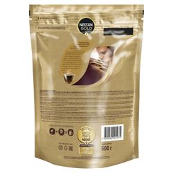 NESCAFE / Ground coffee in instant "Gold" sublimated, soft packaging 500 g