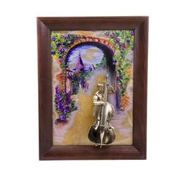 Золотая антилопа / Painting "Contrabass player. Dawn"