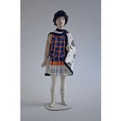 Потешный промысел / Souvenir doll "Costume of the messenger for the tragedy" Hippolytus "