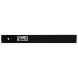 Line plastic, 20 cm, BRAUBERG, opaque, black