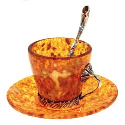 Amber Palace / Bernsteinpalast / Sommerkaffeetasse, bronze