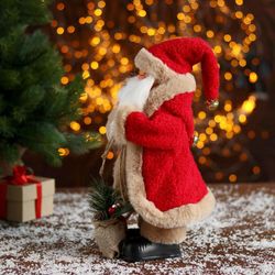 Зимнее волшебство / Bebek "Noel Baba, hediyelerle kırmızı paltolu"