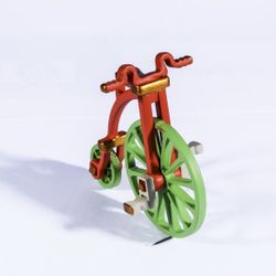 Toy Christmas tree "Retro bike" 410-3 Classic