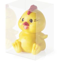Sculpture of white chocolate "Chicken"