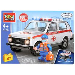 Город мастеров / City of Masters / Constructor «Lada 4x4. Ambulance"