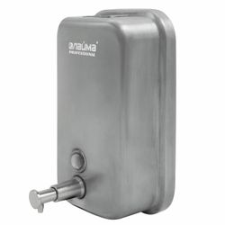 LAIMA / Liquid soap dispenser PROFESSIONAL (36 months warranty), 1 l, stainless steel, matt