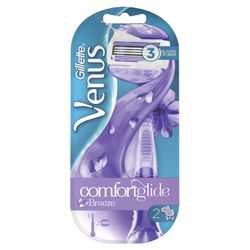 GILLETTE / VENUS "Breeze" shaver with 2 replacement cassettes for women