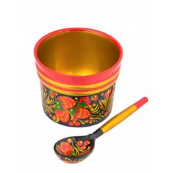Золотая Хохлома / Dessert set with a cup, 2 pieces