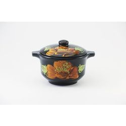 Псковский гончар / Poppy broth on black