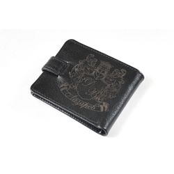 A purse with finished edges "Lazarev" black