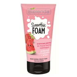 Увлажняющий крем, аромат клубника и арбуз, SMOOTHIE CREAM, BIELENDA, 50мл