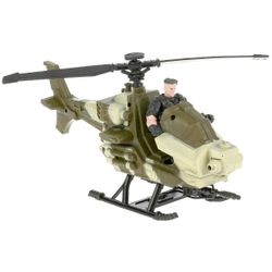 Играем вместе / Let's play together / Set of toy soldiers with a helicopter