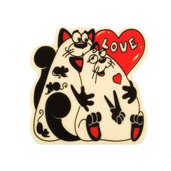 Chocolate "LOVE Cats"