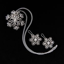 Казаковская Филигрань / Pendant "Snowflake"